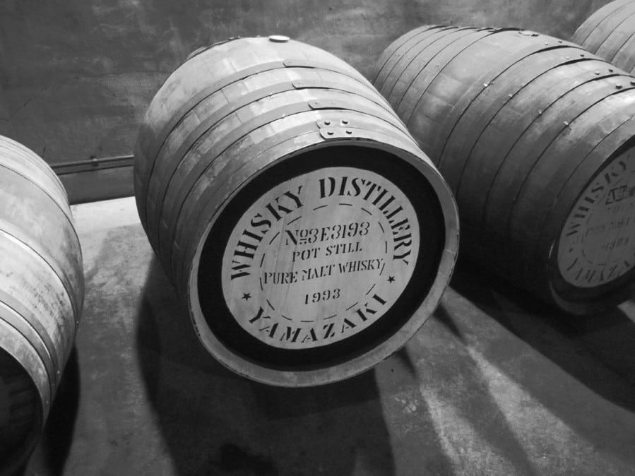 barriles de los mejores whiskys